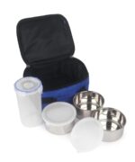 Vista Manya Plus Blue Insulated Lunch Bag – Durable Hot & Cold Food Carrier for Office, School & Travel - Image 4